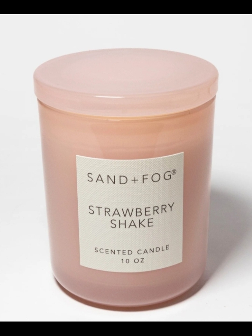 Sand + Fog Strawberry Shake 10 oz scented candle